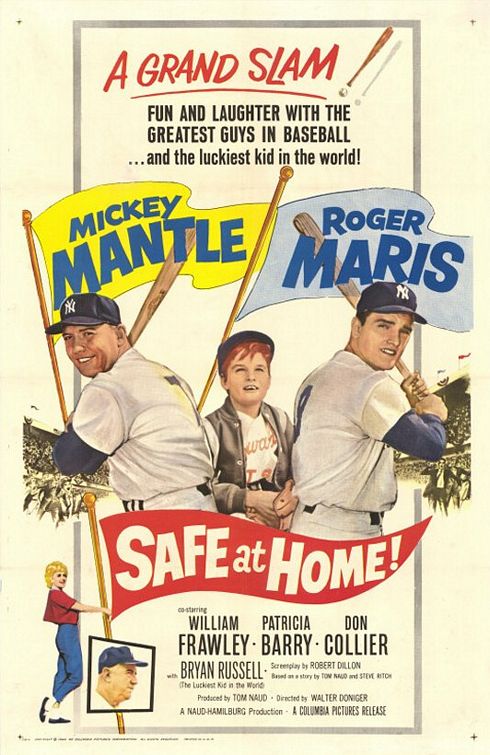 the movie poster: Safe at Home! (1962)