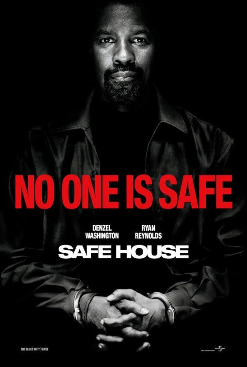 1000 piece jigsaw puzzle for the movie poster: Safe House (2012)