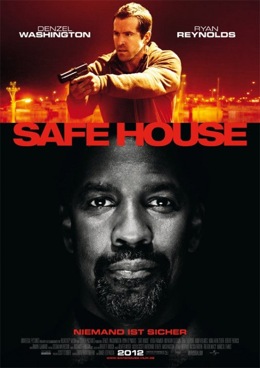 1000 piece jigsaw puzzle for the movie poster: Safe House (2012) ver4