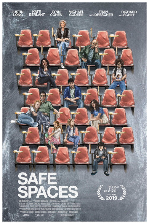1000 piece jigsaw puzzle for the movie poster: Safe Spaces (2019)
