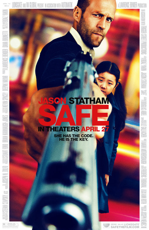 1000 piece jigsaw puzzle for the movie poster: Safe (2012) ver2
