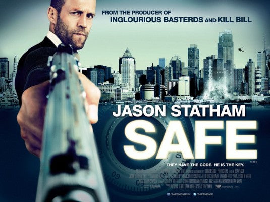 1000 piece jigsaw puzzle for the movie poster: Safe (2012) ver4