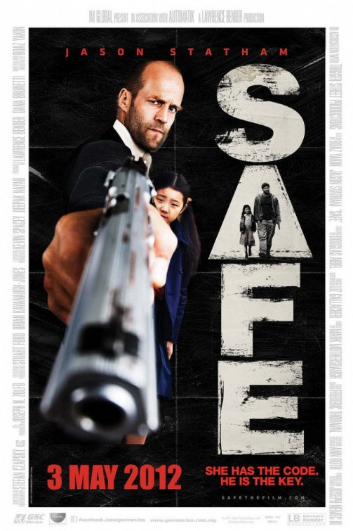 1000 piece jigsaw puzzle for the movie poster: Safe (2012) ver5
