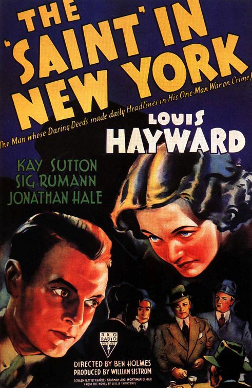 the movie poster: The Saint in New York (1938)