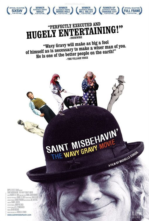 1000 piece jigsaw puzzle for the movie poster: Saint Misbehavin': The Wavy Gravy Movie (2010)