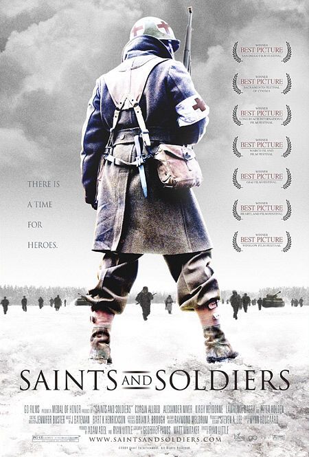 the movie poster: Saints and Soldiers (2004)