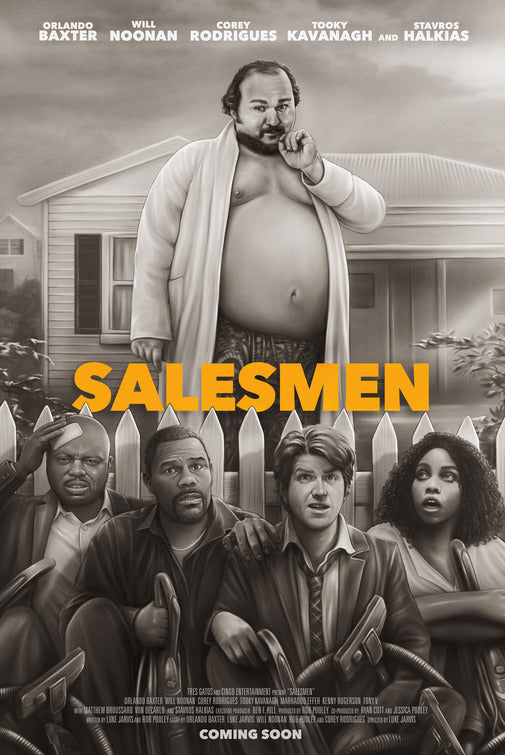 1000 piece jigsaw puzzle for the movie poster: Salesmen (2022)
