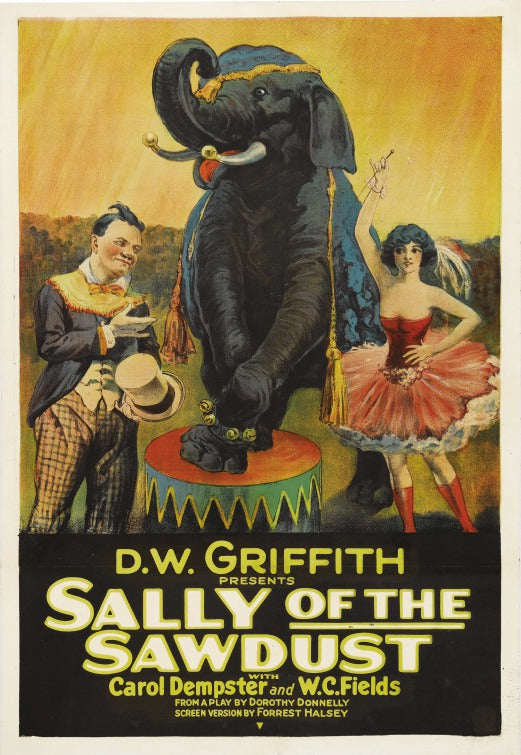 1000 piece jigsaw puzzle for the movie poster: Sally of the Sawdust (1925)