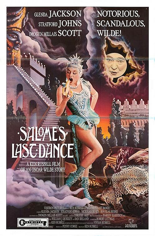 1000 piece jigsaw puzzle for the movie poster: Salome's Last Dance (1988)