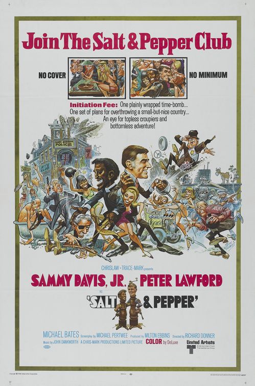 the movie poster: Salt and Pepper (1968)