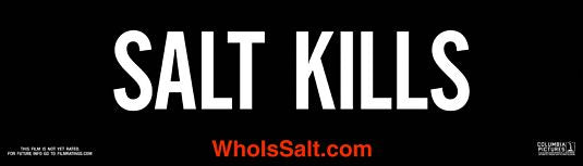 1000 piece jigsaw puzzle for the movie poster: Salt (2010) ver4