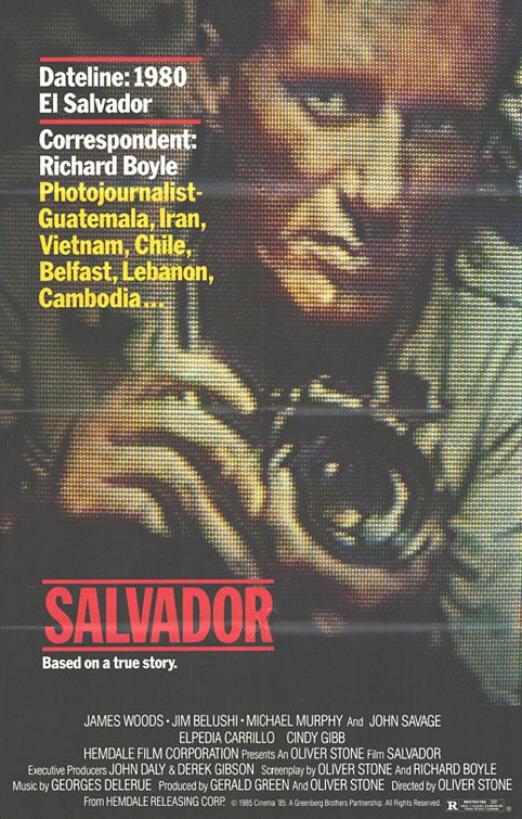 the movie poster: Salvador (1986)