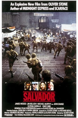 the movie poster: Salvador (1986) ver2