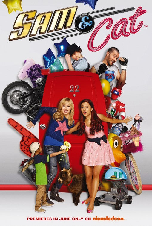 1000 piece jigsaw puzzle for tv poster: Sam & Cat