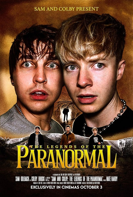 1000 piece jigsaw puzzle for the movie poster: Sam and Colby: The Legends of the Paranormal (2024)