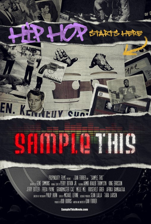 1000 piece jigsaw puzzle for the movie poster: Sample This (2013)