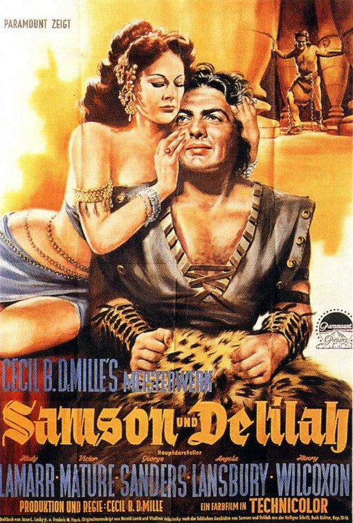 1000 piece jigsaw puzzle for the movie poster: Samson and Delilah (1949) ver5