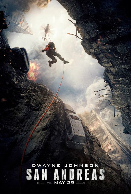 1000 piece jigsaw puzzle for the movie poster: San Andreas (2015) ver2