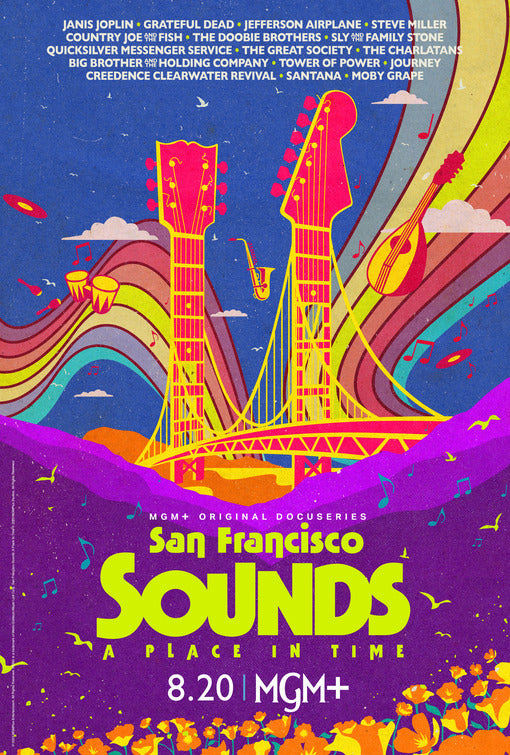 1000 piece jigsaw puzzle for tv poster: San Francisco Sounds