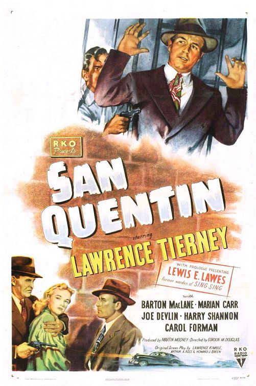 the movie poster: San Quentin (1946)