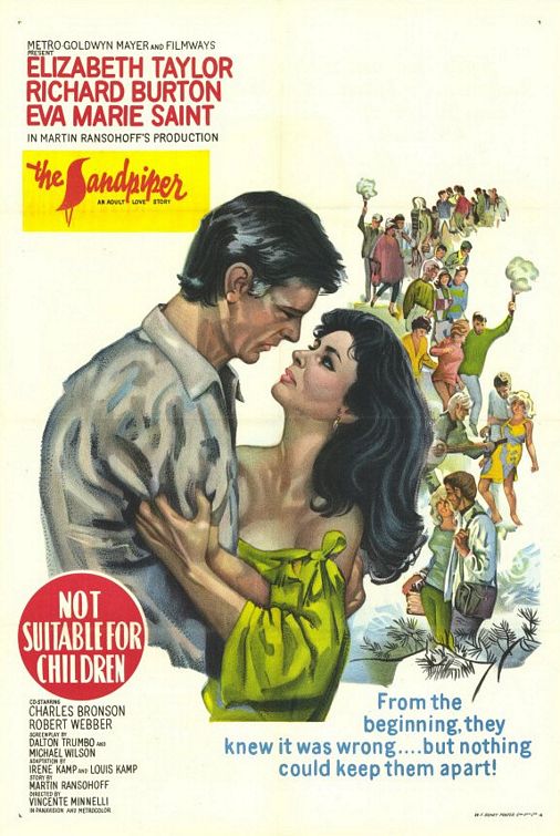 the movie poster: The Sandpiper (1965)