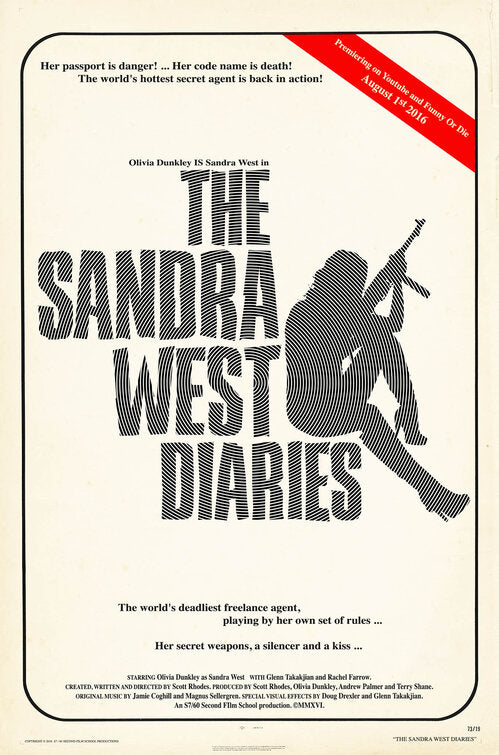 1000 piece jigsaw puzzle for tv poster: The Sandra West Diaries