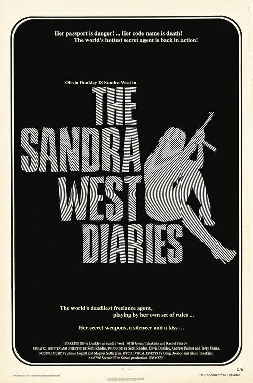 1000 piece jigsaw puzzle for tv poster: The Sandra West Diaries, ver2