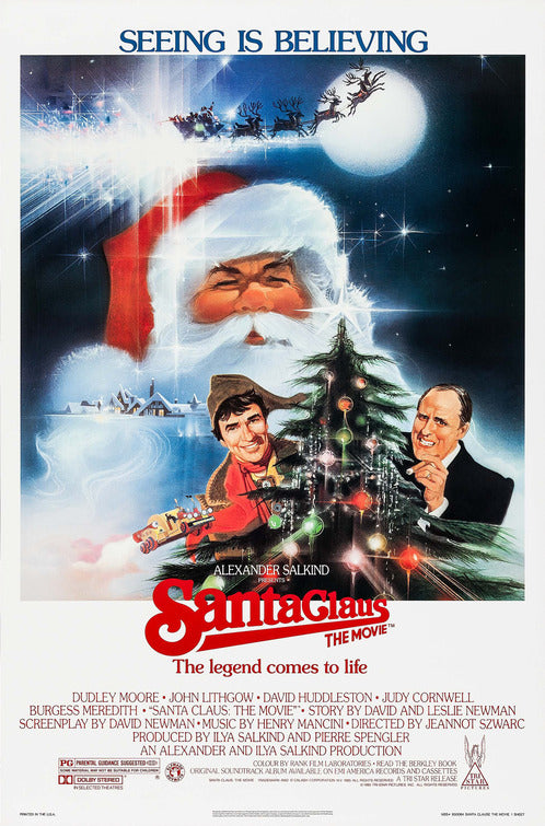 the movie poster: Santa Claus: The Movie (1985) ver2