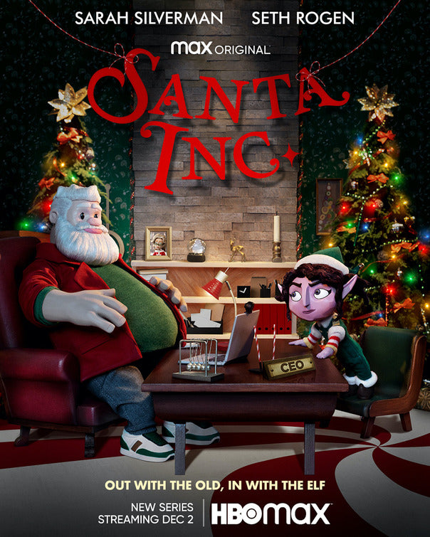 1000 piece jigsaw puzzle for tv poster: Santa Inc.