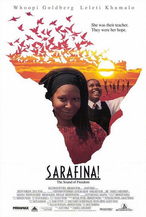 the movie poster: Sarafina! (1992)