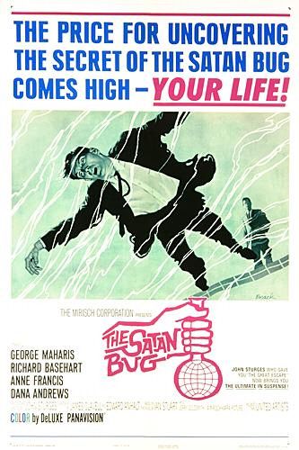 the movie poster: The Satan Bug (1965)