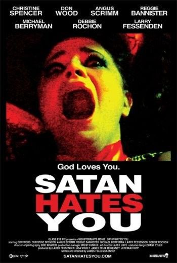 1000 piece jigsaw puzzle for the movie poster: Satan Hates You (2010)