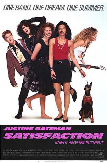 the movie poster: Satisfaction (1988)