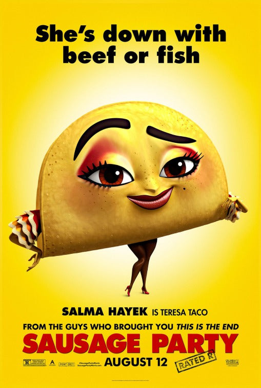 1000 piece jigsaw puzzle for the movie poster: Sausage Party (2016) ver3