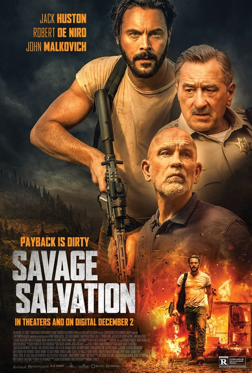 1000 piece jigsaw puzzle for the movie poster: Savage Salvation (2022)