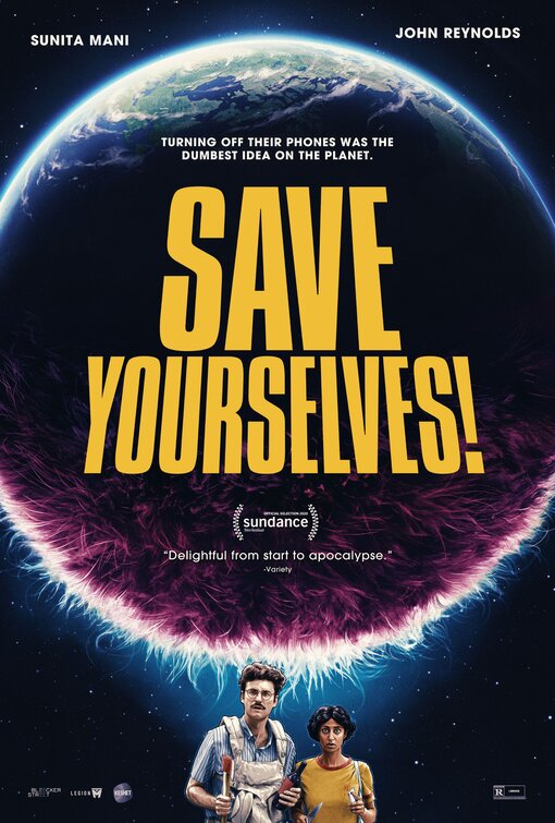 1000 piece jigsaw puzzle for the movie poster: Save Yourselves! (2020)