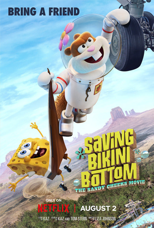 1000 piece jigsaw puzzle for the movie poster: Saving Bikini Bottom: The Sandy Cheeks Movie (2024) ver3
