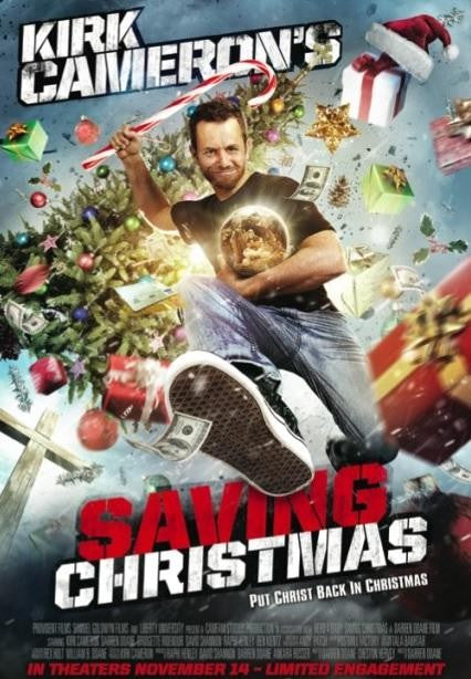 1000 piece jigsaw puzzle for the movie poster: Saving Christmas (2014)