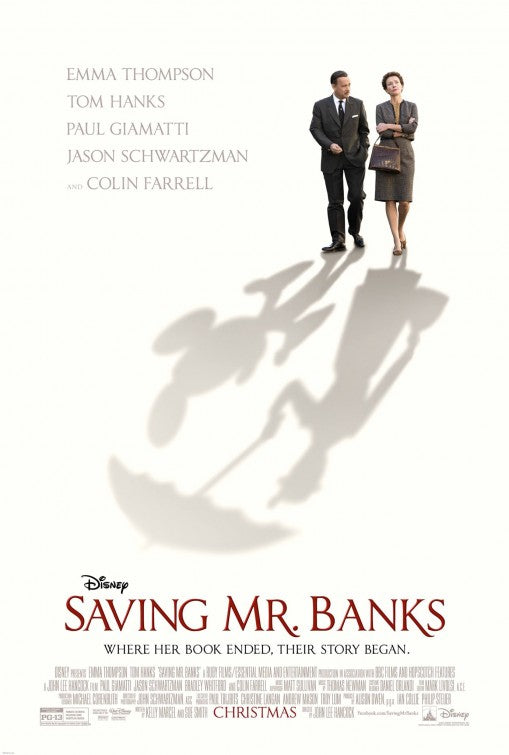 1000 piece jigsaw puzzle for the movie poster: Saving Mr. Banks (2013)