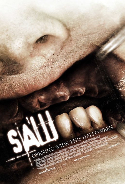 the movie poster: Saw III (2006)