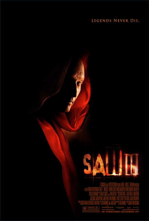 the movie poster: Saw III (2006) ver8