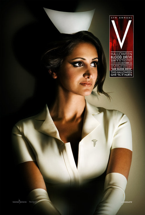the movie poster: Saw V (2008) ver2