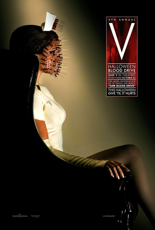 the movie poster: Saw V (2008) ver3