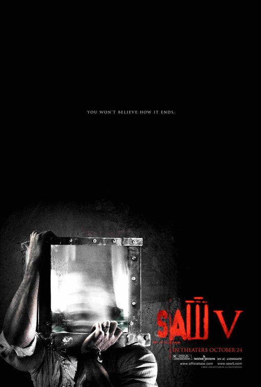the movie poster: Saw V (2008) ver4