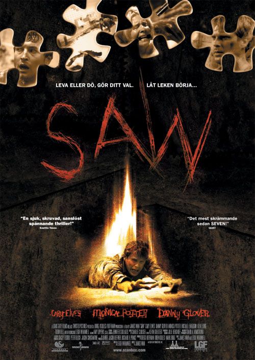 the movie poster: Saw (2004) ver7