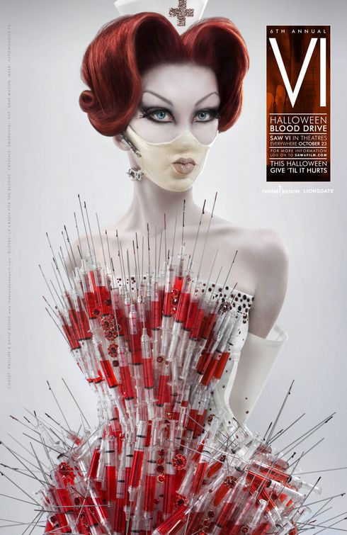 1000 piece jigsaw puzzle for the movie poster: Saw VI (2009) ver2