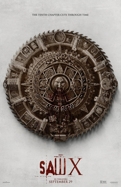 1000 piece jigsaw puzzle for the movie poster: Saw X (2023) ver3