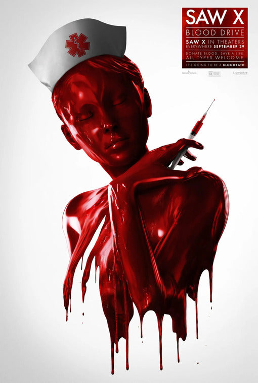 1000 piece jigsaw puzzle for the movie poster: Saw X (2023) ver4