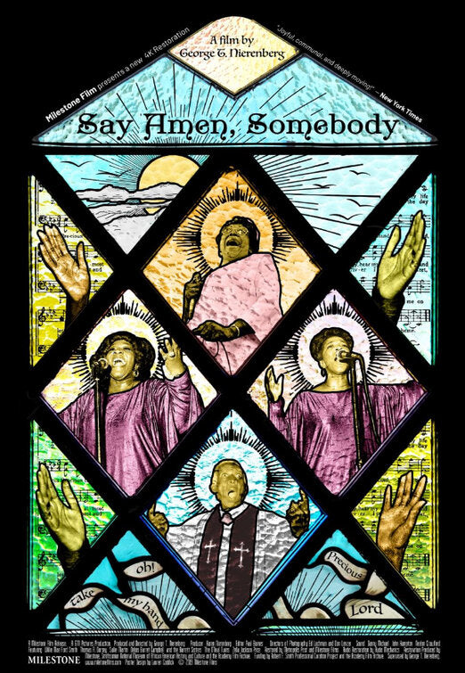 1000 piece jigsaw puzzle for the movie poster: Say Amen, Somebody (1983)