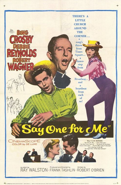 the movie poster: Say One for Me (1959)